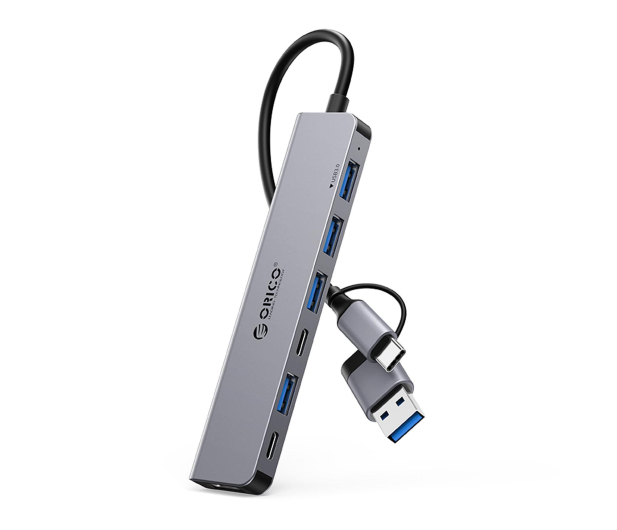 Orico USB-A/USB-C - 4x USB-A 2.0, 1x USB-A 3.0, 2x USB-C 2.0 - sza - 1343460 - zdjęcie